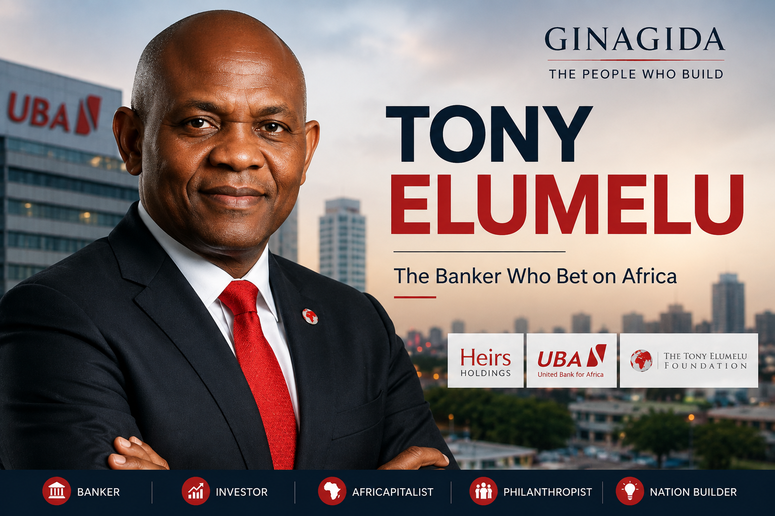 Tony Elumelu: Biography, Business, Career & Achievements | GINAGIDA